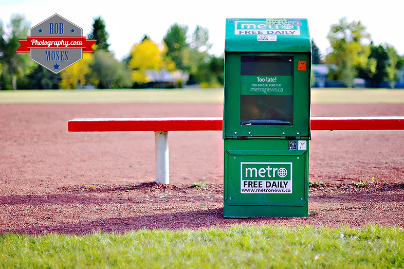 Metro News baseball field famous Calgary Canada - Rob Moses Photography - photographer